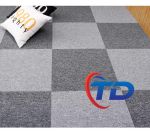 Thảm tấm FP12 Thảm tấm trải sàn một màu Thảm tấm màu xám