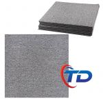 Thảm tấm FP12 Thảm tấm trải sàn một màu Thảm tấm màu xám
