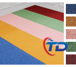 Thảm tấm FP15 Thảm tấm trải sàn một màu Thảm tấm màu vàng