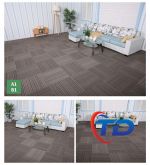 Thảm tấm Artline AR01  Thảm tấm đế cao su màu đen xọc kẻ