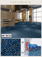 Thảm cuộn NA05 Thảm cuộn văn phòng màu xanh rêu trang nhã