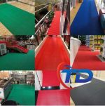 Thảm nhựa lưới caro Thảm nhựa lưới gợn sóng chống trơn