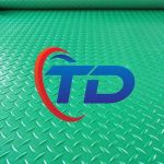 Thảm nhựa hình thoi Thảm nhựa vân lá hình thoi chống trượt