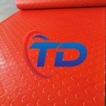 Thảm nhựa hình đồng xu Thảm nhựa nút tròn trải nhà xưởng chống trơn