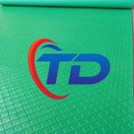 Thảm nhựa hình đồng xu Thảm nhựa nút tròn trải nhà xưởng chống trơn