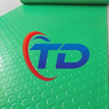 Thảm nhựa chấm tròn trải nhà xưởng