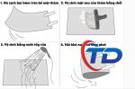 Thảm nhựa 3D Thảm nhựa vân ô vuông xen kẽ chống trơn trượt