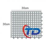 Thảm nhựa ghép 30cm Thảm nhựa ghép miếng chống trơn nhà tắm