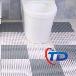 Thảm nhựa ghép 30cm Thảm nhựa ghép miếng chống trơn nhà tắm