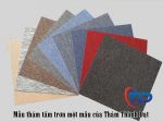 Thảm tấm Artline AR05  Thảm tấm đế cao su họa tiết màu kẻ đỏ