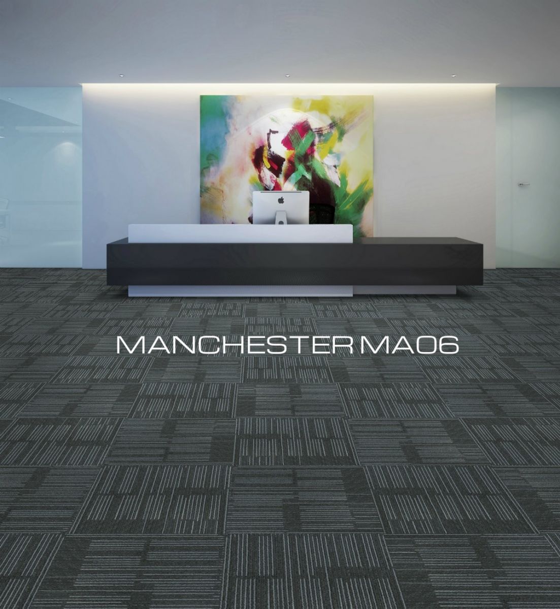Thảm Manchester MA06 Thảm tấm Manchester Thảm văn phòng Manchester