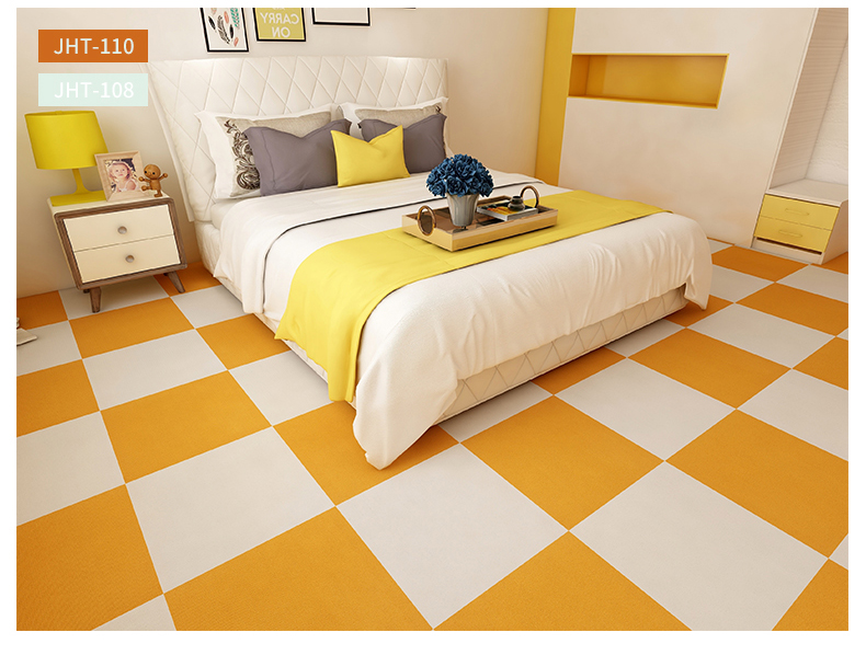 Thảm tấm ghép FP15 Thảm tấm Standard Thảm văn phòng một màu
