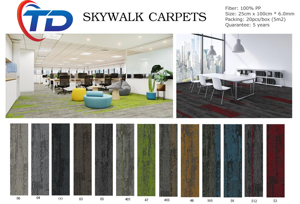 Sản phẩm Thảm Skywalk SK47 là một sản phẩm đáng tin cậy và hiệu quả trong việc trang trí và bảo vệ bề mặt sàn.