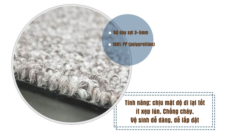 Thảm cuộn trải sàn văn phòng Winner giá Rẻ số 1